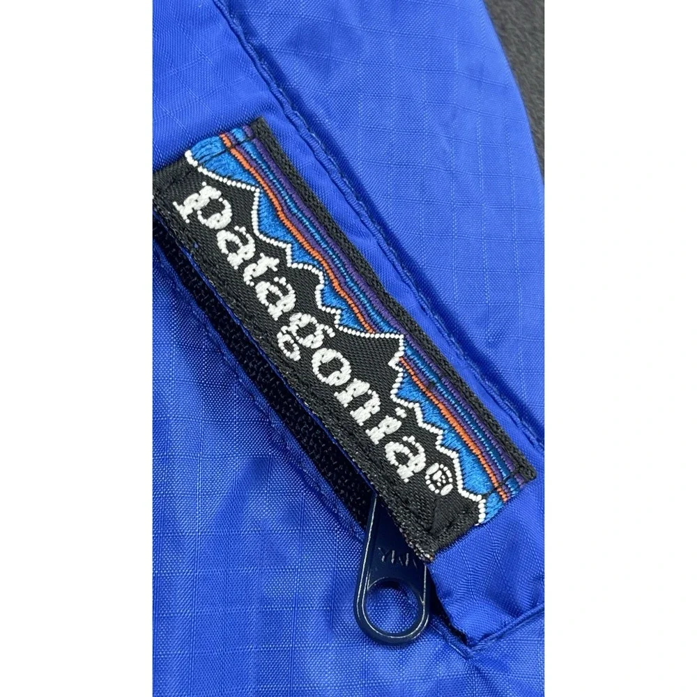 Vtg 90s Patagonia Blue Nylon Windbreaker Shell Pants Size M